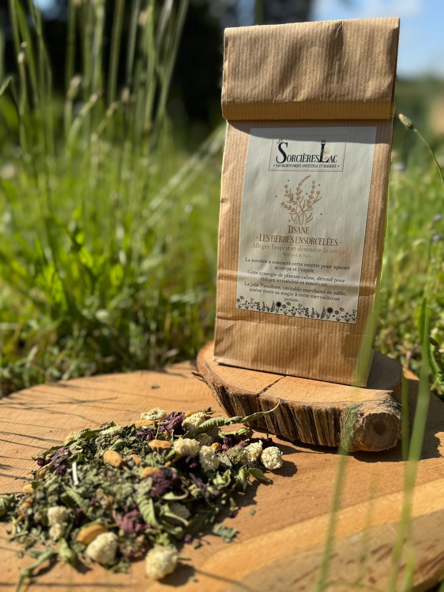 Tisane Les herbes ensorcelées - Alléger l’esprit et détendre le corps