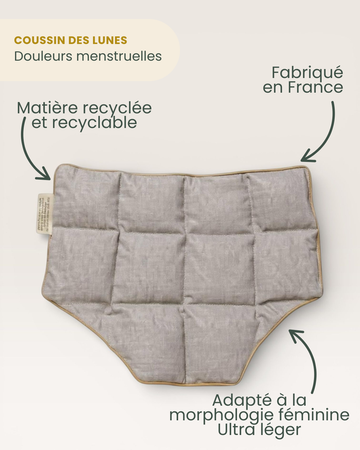 Coussin des Lunes - Douleurs menstruelles