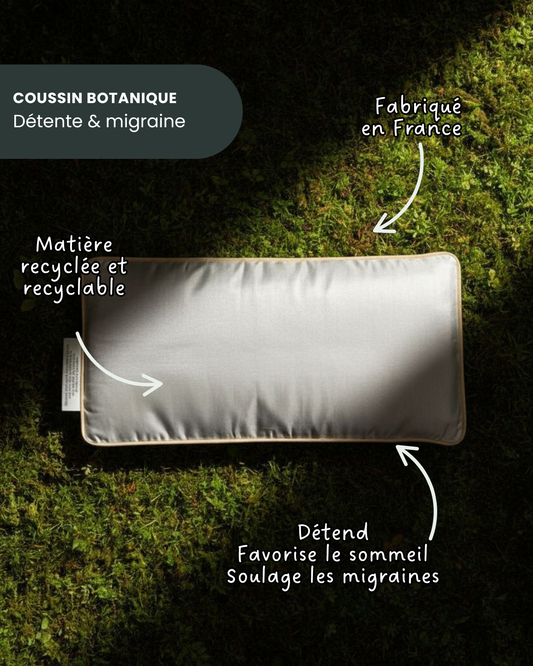 Coussin Botanique - Détente et migraine
