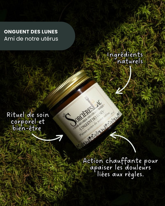 Onguent des Lunes - Plantes amies de notre utérus