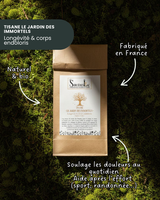 Tisane Le jardin des Immortels - Longévité & corps endoloris