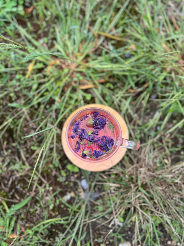 Witchcraft herbal tea and facial steam bath infusion - Beauty and well-being 