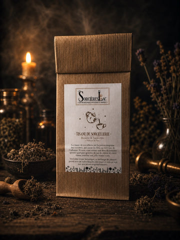 Witchcraft herbal tea and facial steam bath infusion - Beauty and well-being 
