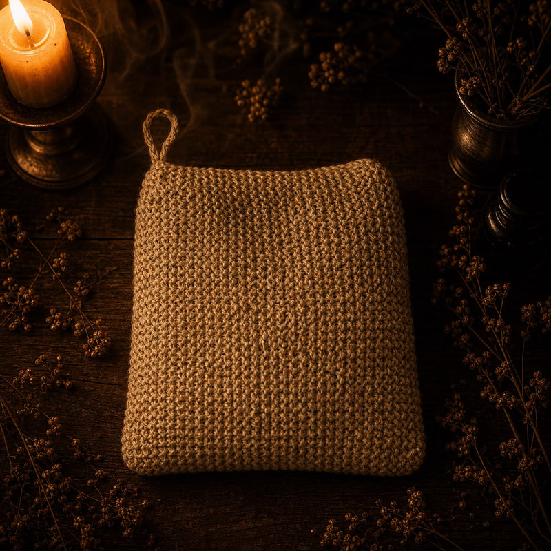 Nettle exfoliating glove 
